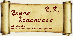 Nenad Krasavčić vizit kartica